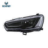 Vland LED Headlights Fit Mitsubishi Lancer /evo x 2008-2017