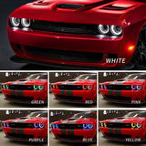 Vland RGB LED Headlights For Dodge Challenger Halogen Models 2015-2024