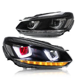 Vland LED Headlights For Golf Mk6 2009-2014 Halogen Models (Europe is 2008-2012)