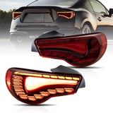 Vland LED Tail Lights For Toyota 86 GT86 & Subaru BRZ & Scion FRS Aftermarket Rear Lamps 2012-2020