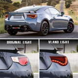 Vland LED Tail Lights For Toyota 86 GT86 & Subaru BRZ & Scion FRS Aftermarket Rear Lamps 2012-2020