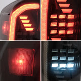 Vland LED Taillights for Toyota Tacoma 2016-2023 with Sequential Red Turn Signals