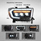 Vland LED Projector Headlights for 2007-2013 Toyota Tundra