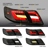 Vland LED Tail lights For Toyota Camry 2007-2011