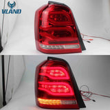 Vland LED Tail Lights Fit Toyota Highlander Rear Lamps Assembly 2001-2007