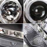 Vland LED Projector Headlights For Toyota Yaris sedan 2006-2012 Front lights assembly