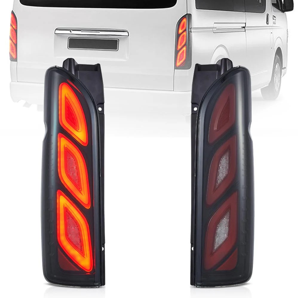 Vland LED Taillights For 2005-2018 Toyota Hiace W/Startup Animation