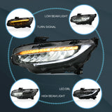 Vland LED Headlights Fit Honda Civic  2016-2021