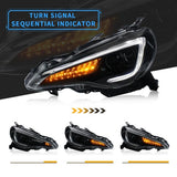 Vland LED Headlights Fit Mitsubishi Lancer /evo x 2008-2017