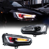 Vland LED Headlights Fit Mitsubishi Lancer /evo x 2008-2017