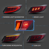 Vland LED Taillights for Toyota GR86 / Subaru BRZ 2nd Gen ZN8/ZD8 (2022-2024)