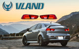 Vland LED Tail Lights Mitsubishi Lancer & EVO X Tail Lights With Sequential Turn Signal 2008-2017