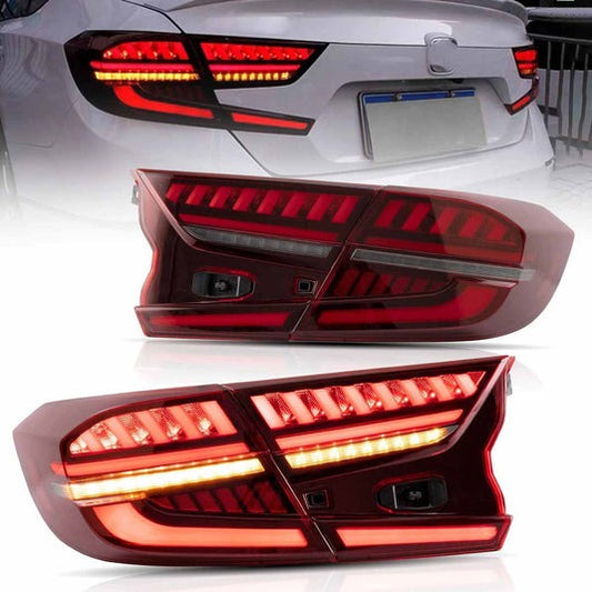 Vland LED Taillights Fit Honda Accord Startup with dynamic animation 2018-2022