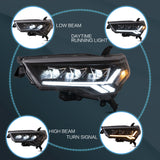 Vland Headlights for Toyota 4Runner (2014-2023)