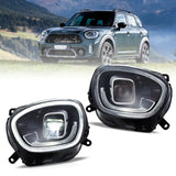 Vland  Fit Mini Countryman F60  Full LED Dual Beam Projector Headlights 2017-2020