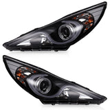 Vland Headlights Hyundai Sonata/i45 6th Gen (YF) Dual Beam Projector 2011-2014