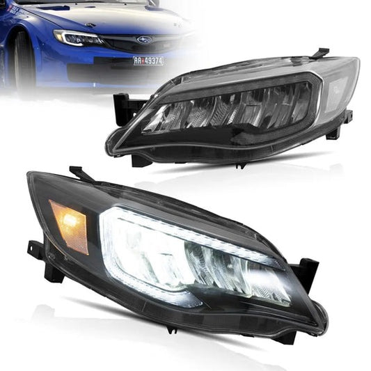 Vland LED Headlights For Subaru Impreza 2008-2011, WRX 2008-2014 Front lights