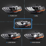 Vland LED Headlights For Ford Mustang Front Lights Assembly 2018-2023