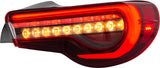 Vland Full LED Tail Lights with Sequential Indicators for 12-16 Toyota 86/GT86, 13-20 Subaru BRZ, 13-20 Scion FR-S