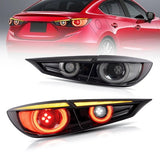 Vland LED Tail Lights for Mazda 3 Sedan (2014-2018)