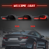 Vland OLED Tail lights Fit BMW 4 Series F32/F33/F36 and M4 F82/F83 (2014-2020)