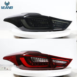 Vland LED Tail Lights for Hyundai Elantra Sedan & Coupe (2011-2015) Aftermarket Rear Lamps