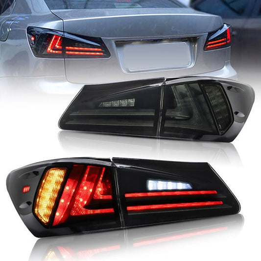 Vland LED Tail Lights for Lexus IS250 / IS350 / ISF Rear Lights 2006-2015