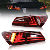 Vland LED Tail Lights for Lexus IS250 / IS350 / ISF Rear Lights 2006-2015