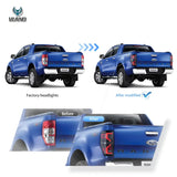 Vland LED Upgrade Tail Lights with Amber Sequential Turn Signal, Fit for Ford Ranger 12-22 (Not Fit for US Models)