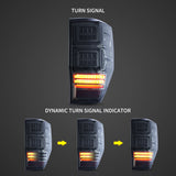 Vland LED Tail Lights with Sequential Turn Signal for Ford Ranger 1st Gen (T6/P375) (2012-2022, Not for US Models)