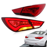 Vland Tail lights Assembly Fit Hyundai Sonata 6th Gen Aftermarket 2011-2014