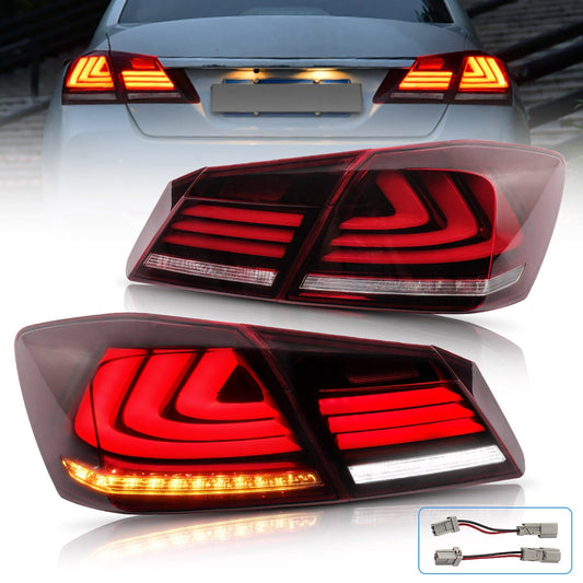 Vland LED Tail Lights for Honda Accord (2013-2015) Rear Lights